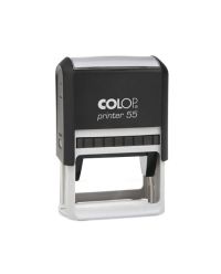 Colop Printer 55 Textstempel 60x40 mm SCHWARZ BLAU