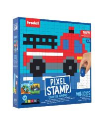 Pixelstamp Fahrzeuge Stempelspiel
