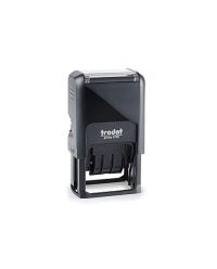 Trodat Printy 4750 4.0 Datumstempel m. Text 39 x 22 mm  BLAU