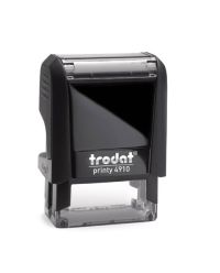 Trodat Printy 4910 zum selbstgestalten 25 x 9 mm SCHWARZ BLAU