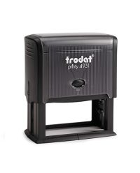 Trodat Printy 4931 Textstempel 70x30 mm SCHWARZ BLAU