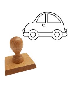 Ausmalstempel Auto 85 x 60 mm  