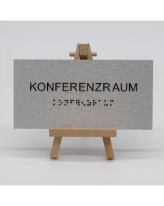 Braille Türschild Konferenzraum  