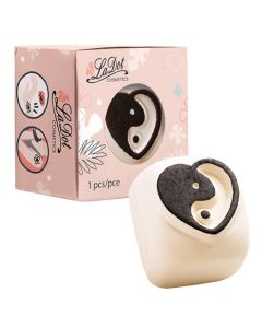 LADOT Stein S Yin Yang Herz 20 x 20 mm  