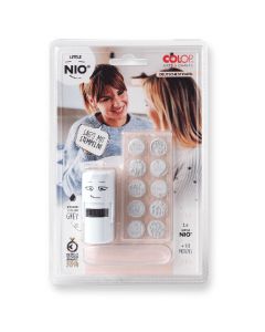 Colop LITTLE NIO DEUTSCHE TEXTSTEMPEL Set mit 10 Motiven  