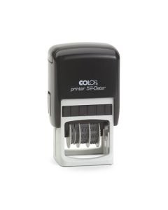 Colop Printer 52 Datumstempel mit Text 30x20 mm  BLAU