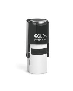 Colop Printer R Outdoorstempel rund mit Geocaching-Motiv GC  BLAU