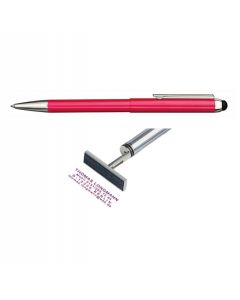 Smartpen Heri Stamp  Touch Pen 3304 Stempelkugelschreiber Pink mit integriertem Stempel  VIOLETT
