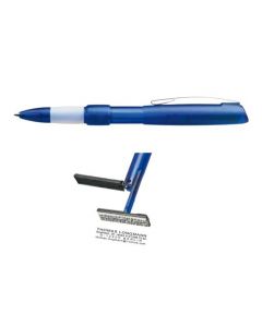 Heri Switch Write and Stamp 50690 Stempelkugelschreiber 34 x 8 mm blau  SCHWARZ