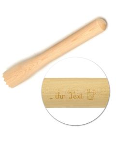 Caipirinha-Stößel aus Ahornholz mit Gravur  