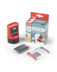 ID Protector Gehäuse rot Set mit Nachfülltinte  
