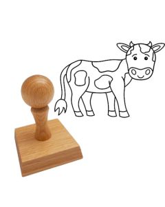 Ausmalstempel Kälbchen 65 x 45 mm  
