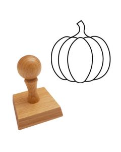 Ausmalstempel Kürbis 60 x 60 mm  