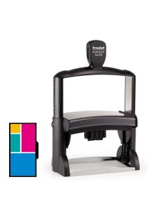 Trodat Professional 54120 mehrfarbiger Stempel MCI, Datum mittig  