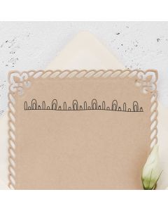 Holzstempel mit Motiv Bordüre 4  