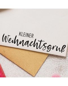 Weihnachtsstempel 11 Kleiner Weihnachtsgruß  