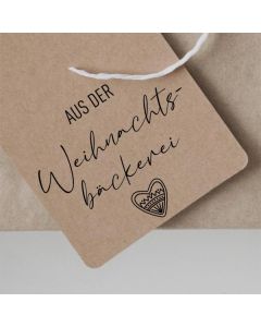 Weihnachtsstempel 19 Aus der Weihnachtsbäckerei  