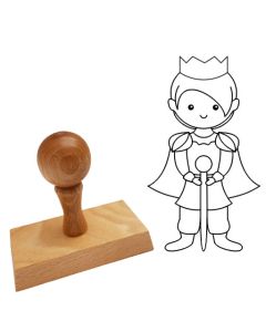 Ausmalstempel Prinz 50 x 85 mm  