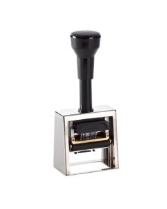 Reiner D53 Datumstempel mit Textplatte 50x30 mm  ROT