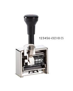 Reiner Paginierstempel Modell 9 Numeroteur mit Datum rechts 4