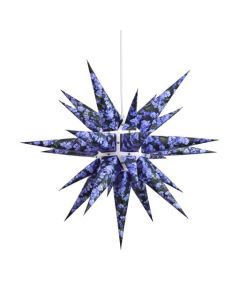 Herrnhuter Stern Edition Natur Motiv Vergissmeinnicht 2023 ca. 60 cm  