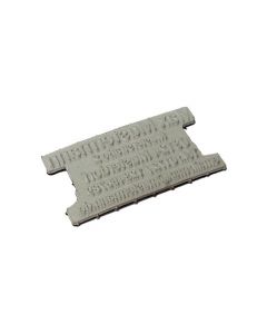 Textplatte Holzstempel Rund 40 mm  