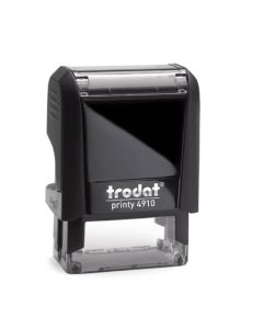 Trodat Printy 4910 zum selbstgestalten 25 x 9 mm SCHWARZ BLAU