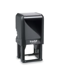 Printy 4924 Motivstempel Motiv Q11 Neugierig SCHWARZ BLAU