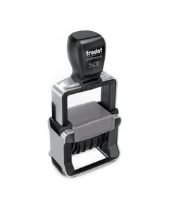 Trodat Professional 5430 Datumstempel blau/rot zweifarbig 39 x 22 mm  ZWEIFARBIG