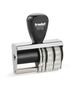 Trodat 1010/45 Handstempel Text mit Datum 4 mm Schrifthöhe  