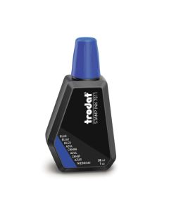 Trodat Stempelfarbe 7011 wasserbasiert, 28ml  BLAU