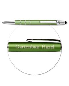 WEDO Touchpen Newbie - Summer Time - Kugelschreiber mit Gravur GRÜN 