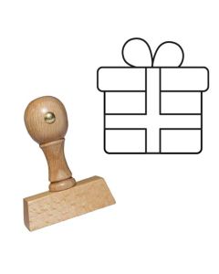 Weihnachtsstempel 08 Holz Motiv Geschenk  