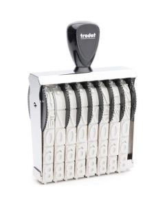 Trodat Classic Ziffernstempel 8-stellig 18 mm 105x18 mm  
