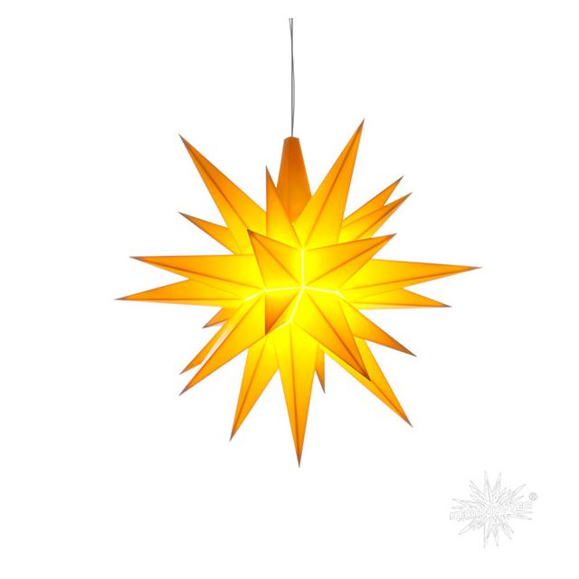 Herrnhuter Stern gelb ca. 13 cm - LED  
